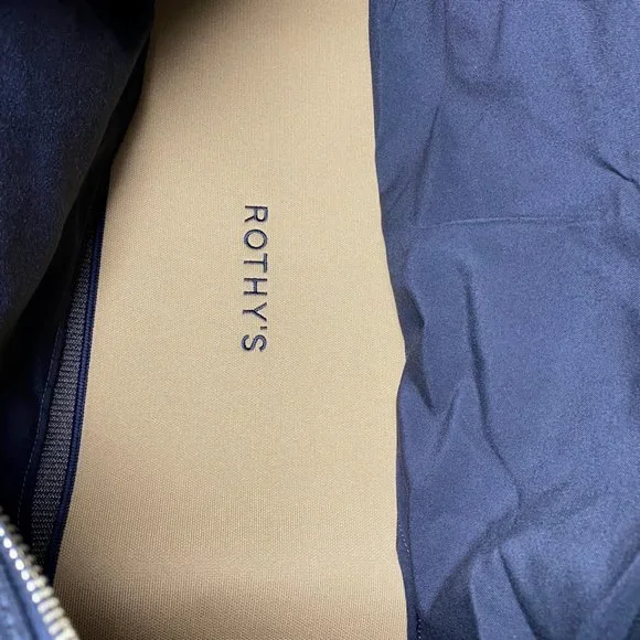 Rothy's Black and Tan Travel Bag - Picture 7 of 10